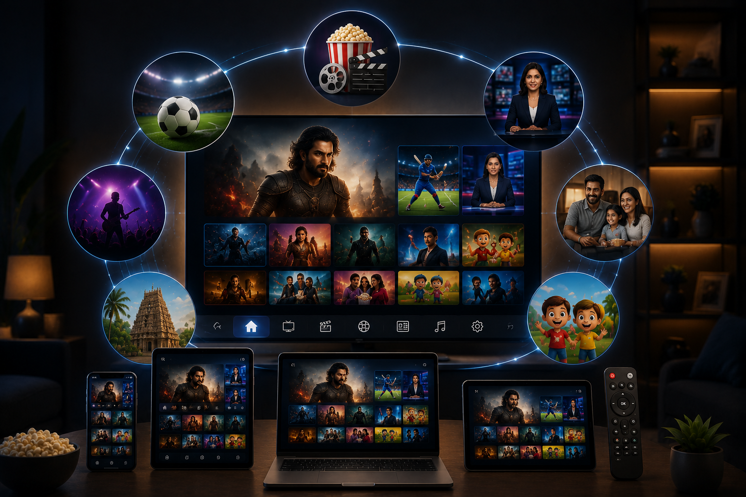 All-in-One Entertainment Hub